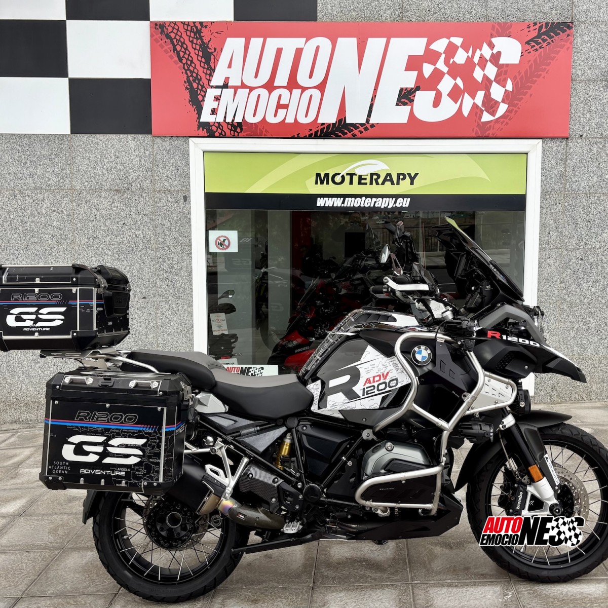 BMW , R 1200 GS ADVENTURE END OF WORLD